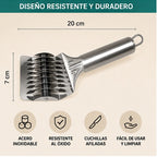 Cortador Múltiple de Fideos y Verduras de Acero Inoxidable