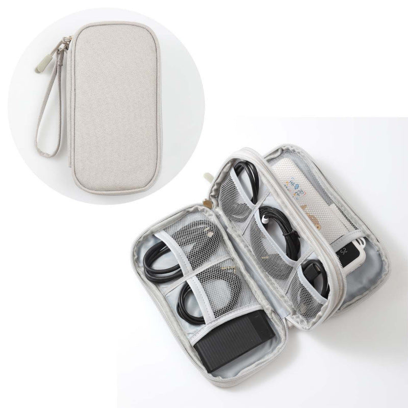 Organizador de Viaje Multiusos para Cables y Accesorios