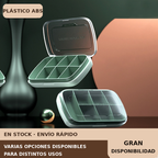 Pastillero Semanal Portátil con Compartimentos