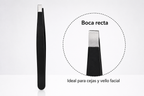 Pinzas de Precisión para Cejas y Vello Encarnado – Acero Inoxidable