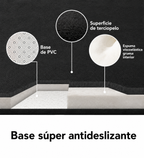 Alfombra Antideslizante 3D Efecto Piedra – Suave, Absorbente y Acolchada