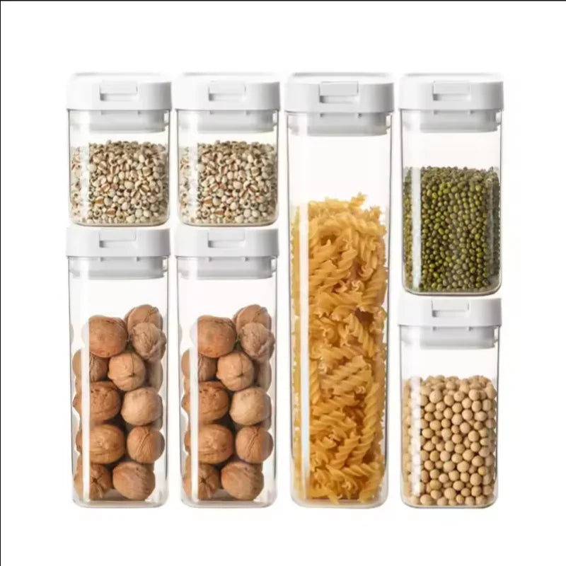 Recipiente Hermético Transparente para Pasta y Alimentos