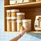 Recipiente Hermético Transparente para Pasta y Alimentos